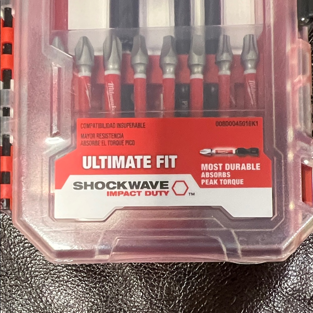 Milwaukee Red Shockwave Impact Bit Set - Picture 3 of 4